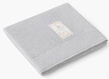 Плед Happy Baby вязаный 90120 light grey