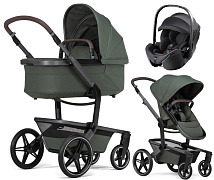 Детская коляска 3 в 1 Joolz Day 5 и автокресло Britax Roemer Baby-Safe Pro Classic Deep Black без адаптеров Forest Green