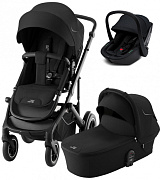 Коляска 3 в 1 Britax Roemer Smile 5Z и автокресло Osann Cuddle Carbon Space Black