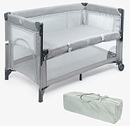 Манеж Amarobaby Transform прямоугольный Classic серый