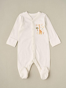 Комбинезон на кнопках Little Star Сафари 2 шт 30032 (ЧЗ-мз) крем 56