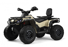 Детский электроквадроцикл RiverToys BRP Can-Am Outlander Y888YY KHAKI/хаки