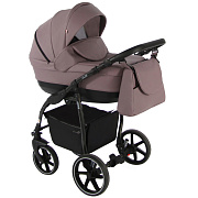 Детская коляска 3 в 1 Sevillababy Jamie ягодный экокожа