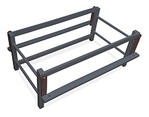 Маятник для кроватки Lillaland Lilla Aria темно-серый