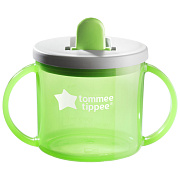 Чашка-непроливайка Tommee Tippee 190 мл. с 4 мес. TT0049-VERDE зеленый
