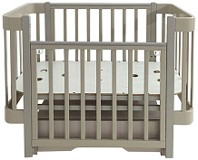 Детская кроватка Pituso Olivia маятник,ящик, колесо Капучино