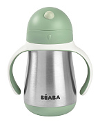 Поильник термос Beaba Tasse Paille Inox 250 мл 913535 SAUGE
