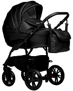 Детская коляска Indigo Indigo Special New 2 в 1 Is03 черная кожа
