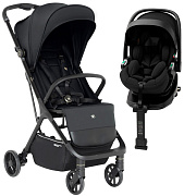 Прогулочная коляска Sweet Baby Aura + автокресло Premier Plus Black Grey