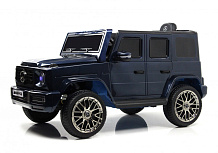 Детский электромобиль RiverToys Mercedes-AMG G63 4WD G333GG синий глянец