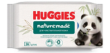 Влажные салфетки Huggies Naturemade детские, 56 шт.