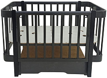 Детская кроватка Pituso Olivia маятник,ящик, колесо Грей