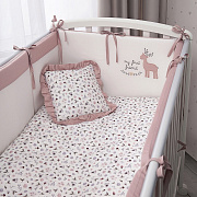 Комплект в кроватку Perina Little Forest 7 предметов Карамель