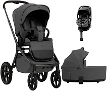 Коляска 4 в 1 Sweet Baby SBL Orso + автокресло Premier Plus Grey Dark Grey