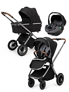 Детская коляска 3 в 1 Tomix Adele S760/3 Black