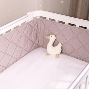 Бортик в кроватку стеганые Perina Slim СБ.120 мокко
