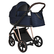 Детская коляска Roan Sol Luxury 2 в 1 RSL/4047 Mystic Blue/Rose Gold