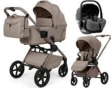 Коляска 3 в 1 Sweet Baby SBL Alba 2.0 и автокресло Premier Grey Beige
