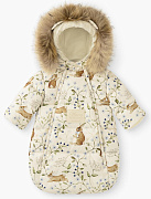 Комбинезон детский Happy baby 89143-0 ЧЗ молочный (заяц) / milky (hare), 56-86 56
