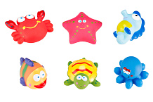 Набор игрушек для ванной Roxy-Kids Морские обитатетели