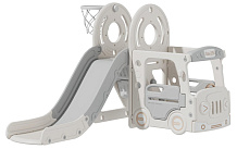 Игровой комплекс с горкой UNIX Kids Bus 171 см Grey