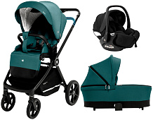 Коляска 3 в 1 Sweet Baby Stella + автокресло Premier Black Green