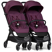 Коляска прогулочная для двойни Bumprider Connect.mini Italian Plum
