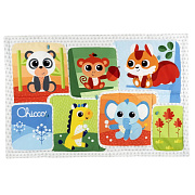 Игровой коврик мягконабивной Chicco Лесные друзья XXL 00011352000000