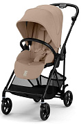 Прогулочная коляска Cybex Melio Carbon New Almond Beige с дождевиком