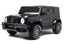 Детский электромобиль RiverToys Mercedes-AMG G63 4WD (S307) черный глянец