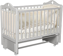 Детская кроватка Антел Дарина 1 (маятник универсальный,колесо) лунная ночь