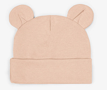 Чепчик (шапочка) AmaroBaby Nature essence bear New бежевый 46