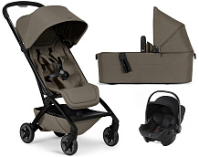 Коляска 2 в 1 Joolz Aer 2 и автокресло Baby-Safe Core Space Black Hazel brown