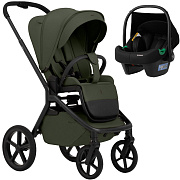 Прогулочная коляска Sweet Baby SBL Orso + автокресло Elegante Plus Dark Green