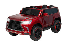 Электромобиль Farfello Джип TR119 красный металлик