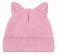 Чепчик (шапочка) AmaroBaby Fashion Cat New розовый 38