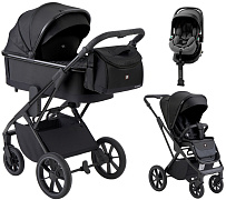 Коляска 3 в 1 Sweet Baby SBL Massimo + автокресло Premier Plus Grey Black