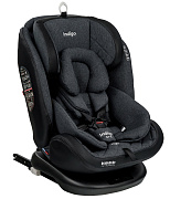 Автокресло Indigo Aero Isofix т.серый лен