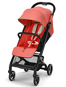 Прогулочная коляска Cybex Beezy Hibiscus Red с дождевиком и бампером