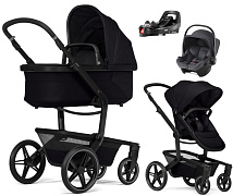 Детская коляска 4 в 1 Joolz Day 5 и автокресло Baby-Safe Core Midnight Grey2 и база Vario Base 5Z Space Black