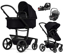 Детская коляска 4 в 1 Joolz Day 5 и автокресло Britax Roemer Baby-Safe Pro Style Mineral Grey и база Vario Base 5Z Space Black